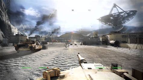 Call Of Duty Ghosts Tank Scene Mission Severed Ties Hd Gameplay