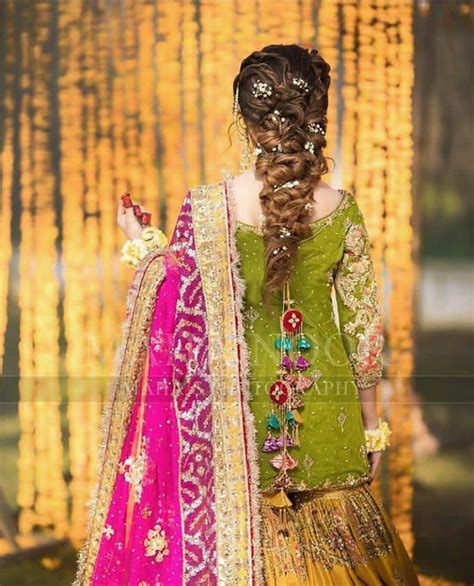 Pakistani Mehndi Dress Bridal Mehndi Dresses Asian Bridal Dresses Bridal Dresses Pakistan