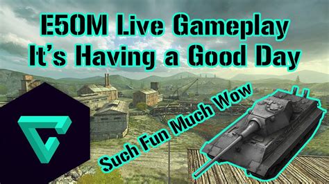 World of tanks blitz official customer service center. World of Tanks Blitz || Live Gameplay: E50M (It's having a ...