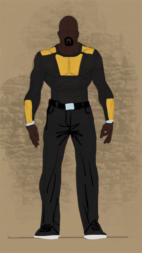 Luke Cage Redesign Marvel Superheroes Marvel And Dc Characters