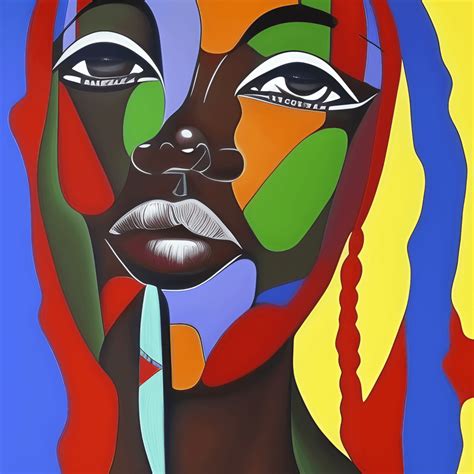 African American Abstract Art · Creative Fabrica