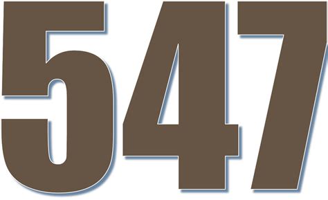 547 — пятьсот сорок семь натуральное нечетное число 101е простое