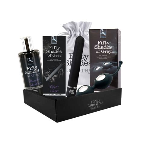 Play It Like Grey Variety Sex Toy Box For Beginners 105 Of Value Fifty Shades Shades Toy
