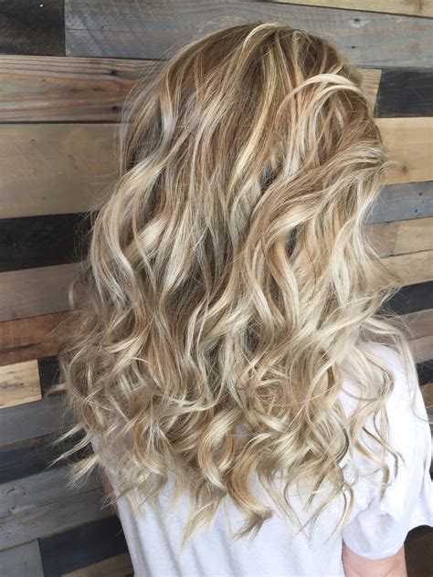 dimensional blonde highlights and lowlights hairbychauntel light hair long blonde wig