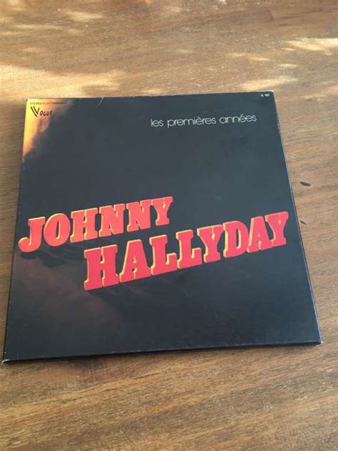 Coffret 3 Disques Les Premières Années Johnny Hallyday