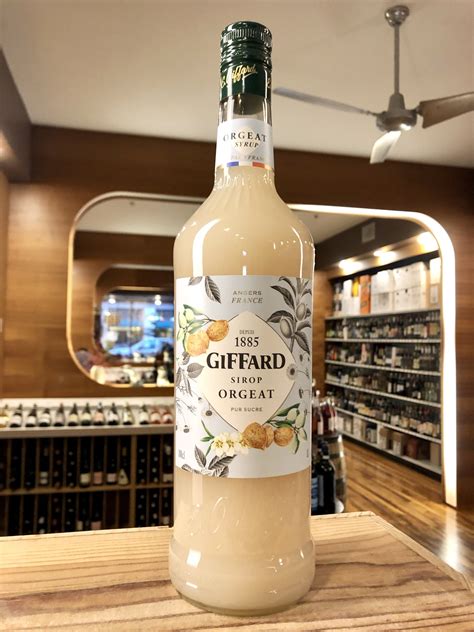 Giffard Orgeat Syrup Liter Downtown Wine Spirits