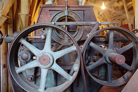Historic Flour Mill Machinery Photograph By Jim West Pixels