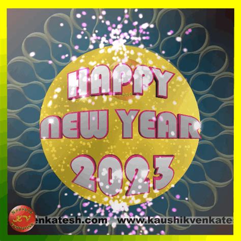 Happy New Year  Wishes Kaushik Venkatesh