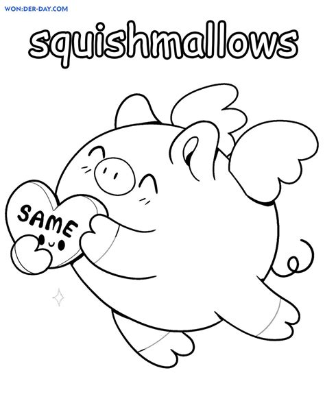 Since we love kids and babies so much we will provide you with free and printable coloring pages! Squishmallows coloring pages - Printable coloring pages