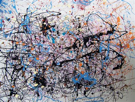 Abstract Art Expressionism Jackson Pollock No