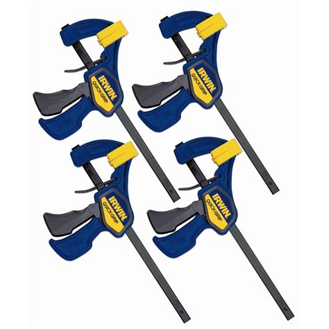 Cabinet clamps are often overlooked but these woodworking clamps will make or break your cabinet clamps for assembling cabinets. Irwin 4 Piece Quick-Grip Mini Clamp Set | Bunnings Warehouse