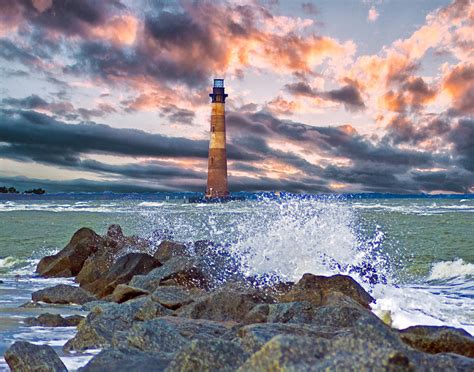 Maybe you would like to learn more about one of these? Morris Island Lighthouse Photograph by Bill Barber