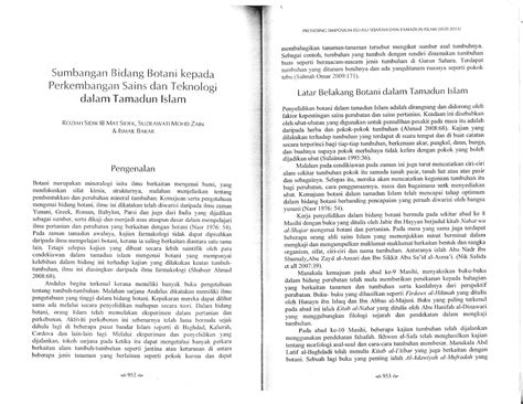 Check spelling or type a new query. SAINS DAN TEKNOLOGI DALAM PERADABAN ISLAM: Sumbangan ...