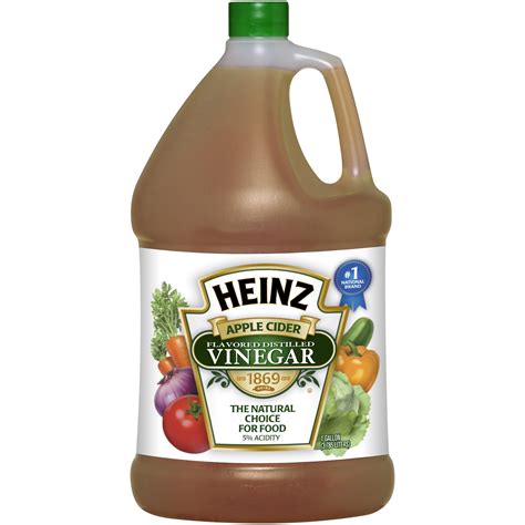 Heinz Distilled Apple Cider Vinegar 1 Gal Jugs