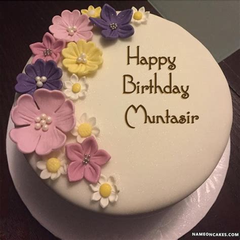 Happy Birthday Muntasir Cake Images