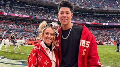 Wife Brittany Matthews And Brother Jackson Mahomes Once Lost Their Calm