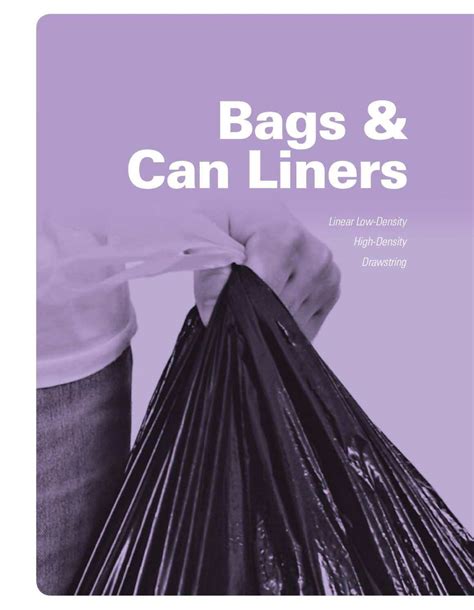 Calaméo Bags And Can Liners