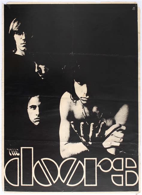 Original Music Poster For The Doors The Doors Were An American Rock Band Formed In 1965 In Los