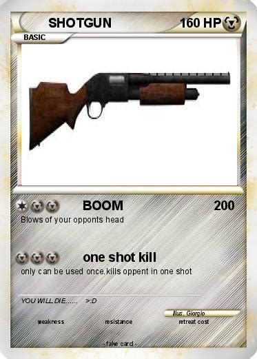 Pokémon Shotgun 60 60 Boom My Pokemon Card