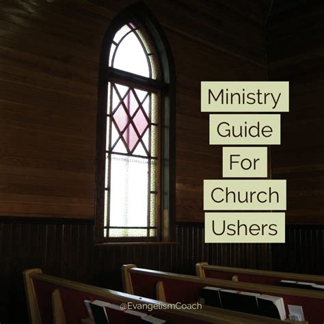 The Ministry Of Church Ushers A Starters Guide To Usher Ministry