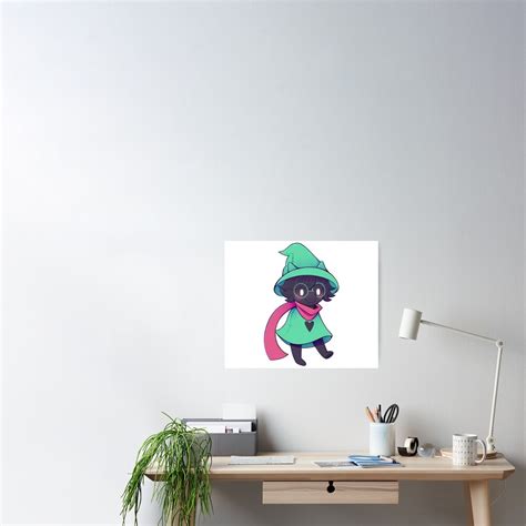 Ralsei From Deltarune Cute Drawing Poster For Sale By Noah V
