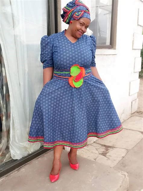 13 Shweshwe Dresses For All Women 2019 ⋆ Fashiong4 Shweshwe Dresses African Traditional