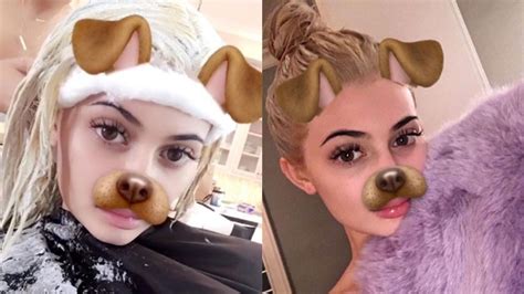 Kylie Jenner Has Bleached Her Hair Platinum Blonde