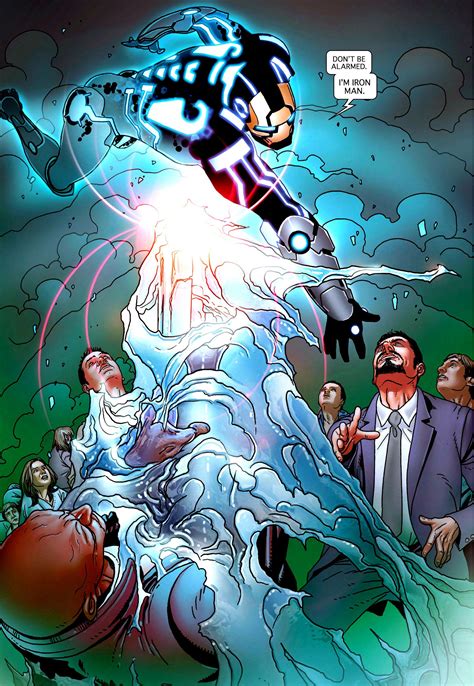 Iron Man (Rhodey Rhodes) by Salvador Larroca Comic Book Artwork, Comic