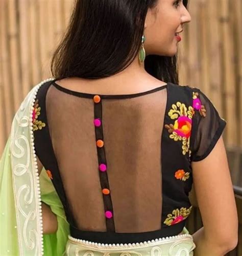 Blouse Back Neck Designs 50 Modish Neck Shapes And Styles