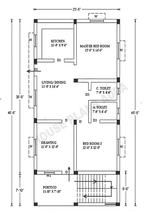 House Plans Luxury House Design Budget House Plans 2bhk House Plan