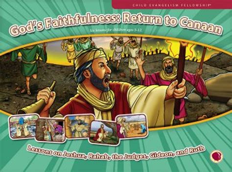 Gods Faithfulness Return To Canaan 2020 Flashcards Child
