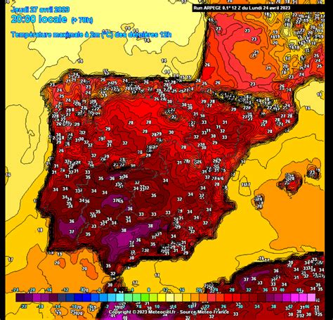A Record Challenging Heatwave Heads For Spain Late This Week Extreme