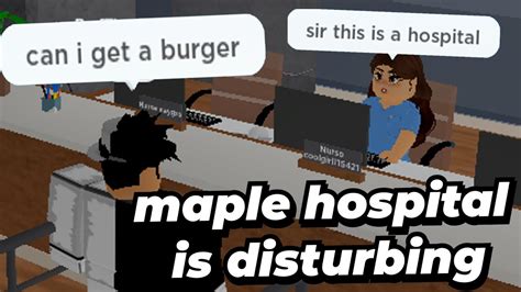 Working At Roblox Maple Hospital Roleplay Surgery Secrets Youtube