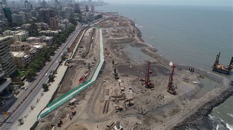 Mumbai BMC Razes Worli Promenade For Citys Coastal Road Project