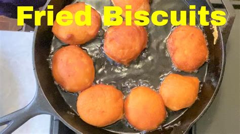 How To Make Stovetop Biscuits Fried Biscuits Youtube