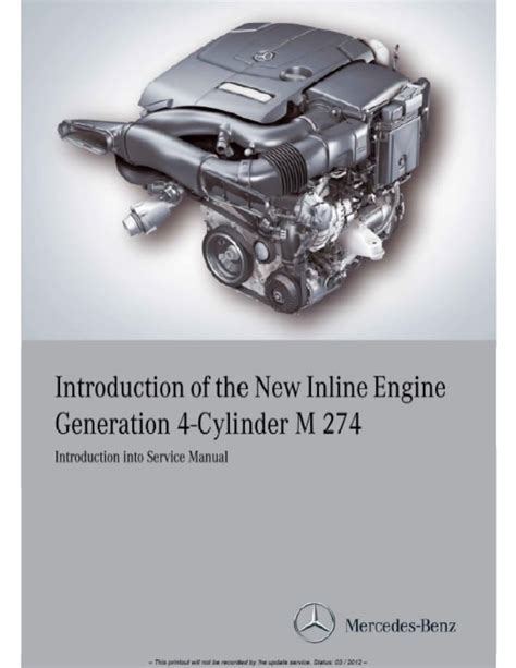 Mercedes Benz M274 Petrol Engine Service Manuals Pdf