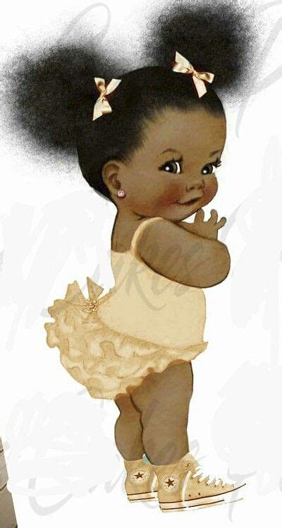 Black Girl Art Black Girl Magic Art Girl Baby Clip Art Baby Art