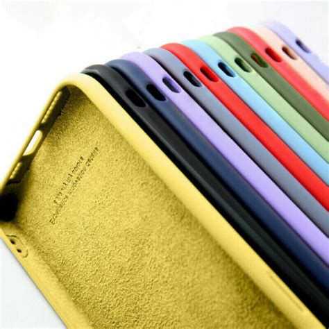 Liquid Silicone Soft Tpu Case Cover For Iphone 14 12 13 11 Pro Max Xs
