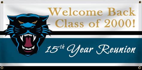 Class Reunion Banners Personalized Reunion Banners