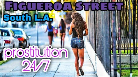 Figueroa Street Working Girls In South Los Angeles California Youtube