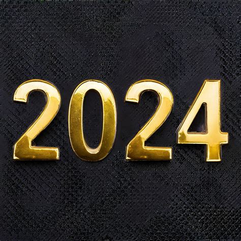 Cijfers 2024 Nieuwjaar In 3d Gratis Stock Foto Public Domain Pictures