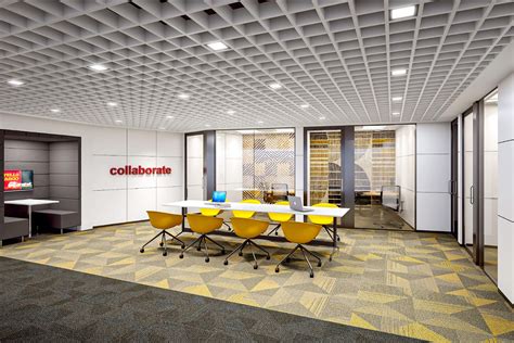 dwp interics | interior project Wells Fargo at hyderabad