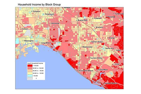 Income Data View Income Data By Regional Boundaries Such As Zip Codes