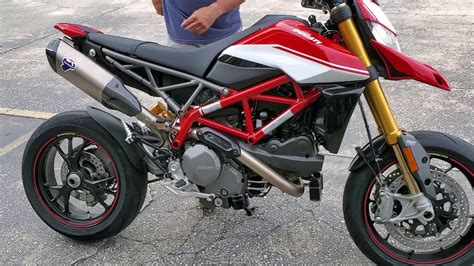 Ducati monster silencer 600 750 900 exhaust right hand silencer can pipe. 2020 Ducati Hypermotard 950SP w/exhaust - YouTube