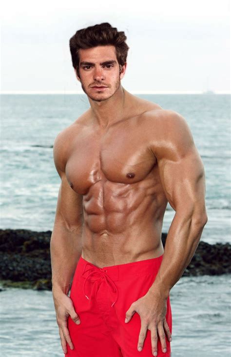 Andrew Garfield Muscle Morph By Horber Muscle Muscular Men Men S