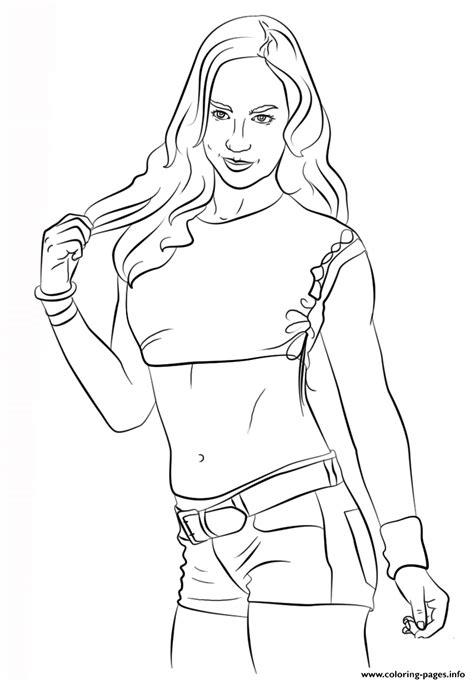 Printable Wwe Coloring Pages