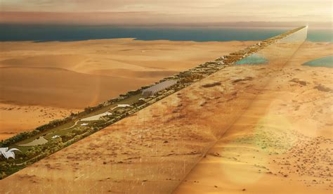 Saudi Arabias Future Smart City Is One Massive Wall Thatll Be Home To