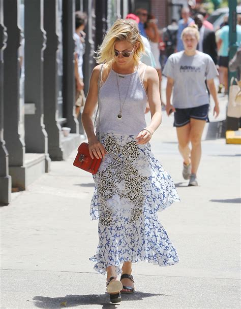 Sienna Miller Summer Style Out In Soho Nyc July 2015 • Celebmafia