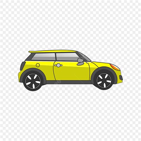Mini Cooper Vector Hd Png Images Yellow Mini Cooper Car Cars Mini