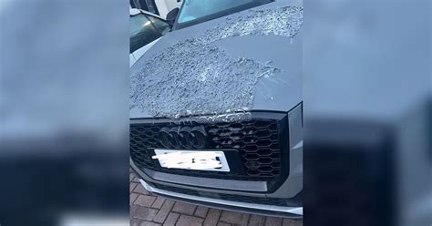 Audi Owner Furious After Waking Up To Find Paint Stripper Dumped On Car